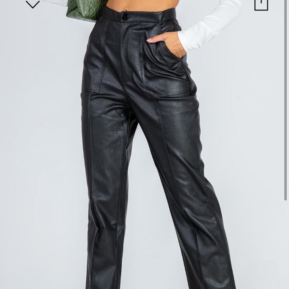 Princess Polly Leather Pants